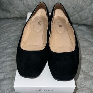 J Jill black ballet flats